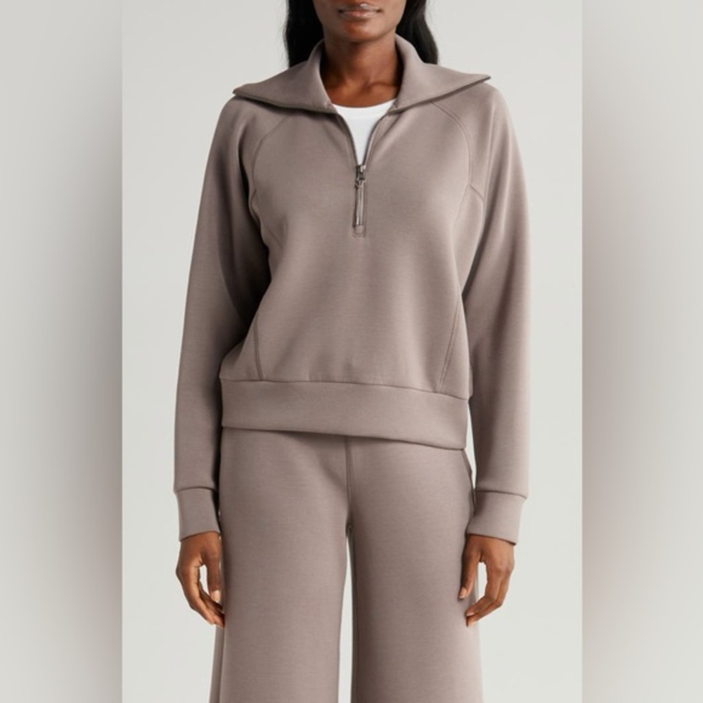 SPANX AirEssentials Half Zip Sweatshirt